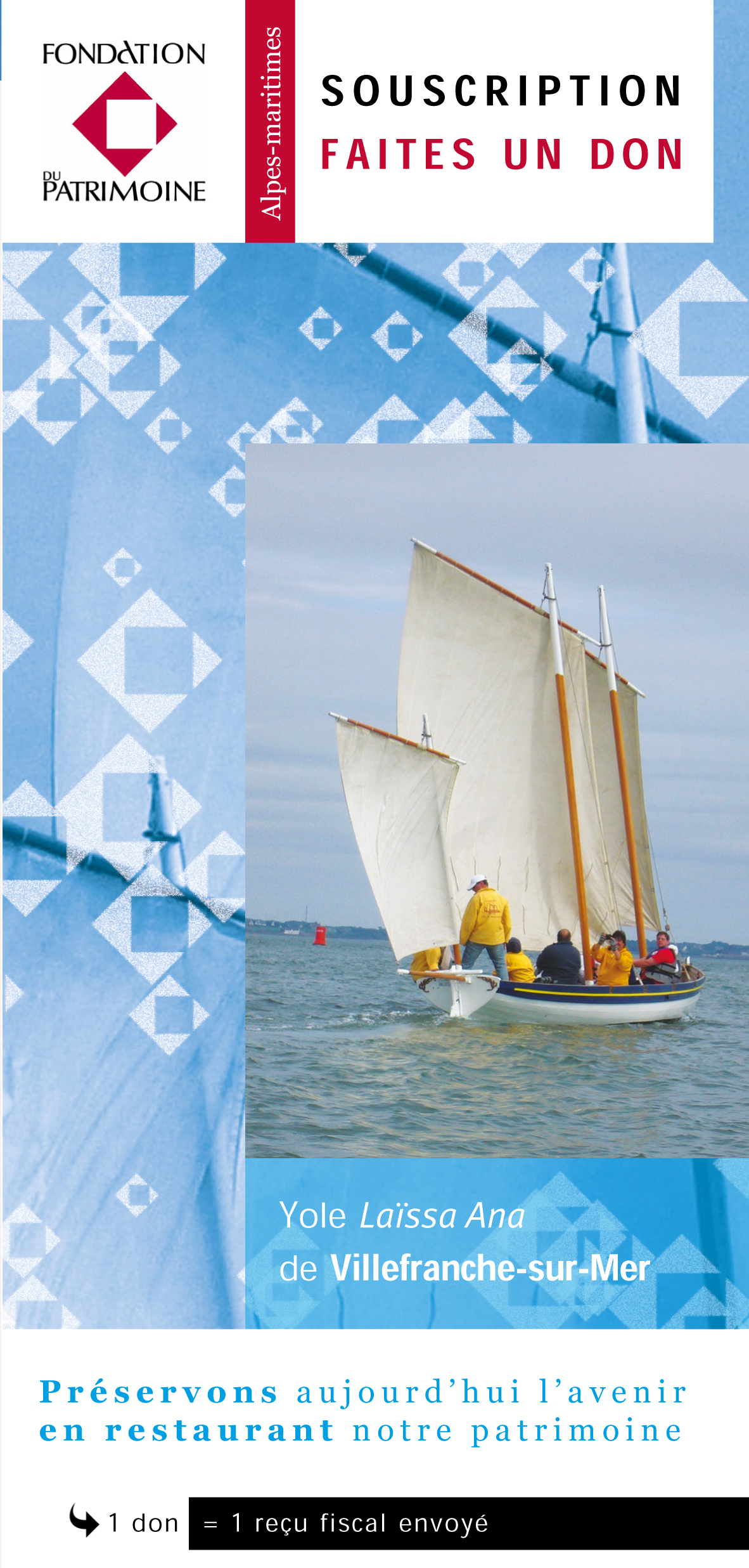 Récolte de fonds pour la restauration de la yole !