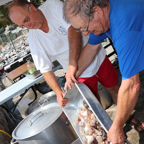 Villefranche-sur-Mer ABPV: une soupe de poisson servie à la Darse pour 260 convives