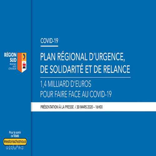 Présentation du plan d’urgence de solidarité et de relance.