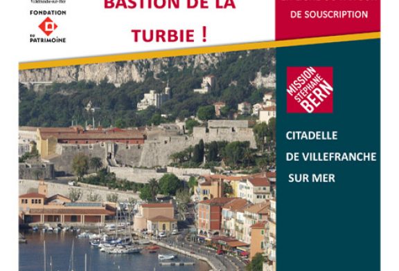 Signature de la convention pour la souscription en faveur du Bastion de la Turbie