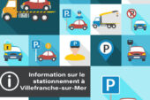 Rappel sur le stationnement à Villefranche-sur-Mer