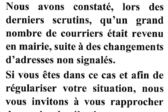 Liste éléctorale