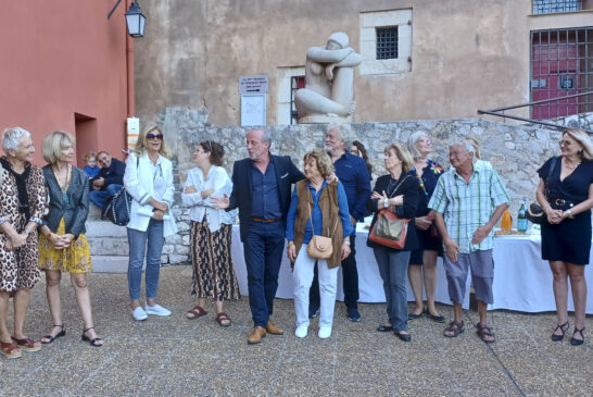 Vernissage de l'exposition des élèves de l'Atelier Municipal de Sculpture de Villefranche-sur-Mer