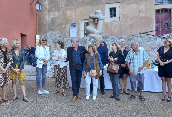 Vernissage de l'exposition des élèves de l'Atelier Municipal de Sculpture de Villefranche-sur-Mer