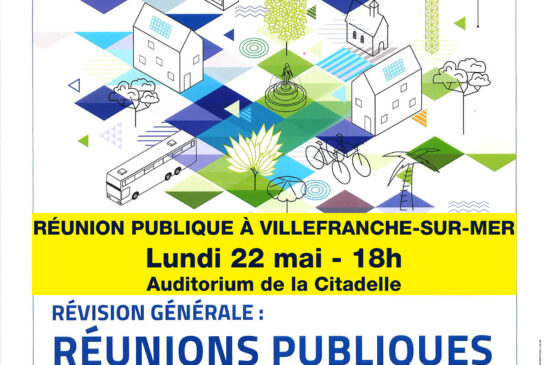 Réunion publique PLUM lundi 22 mai - 18h
