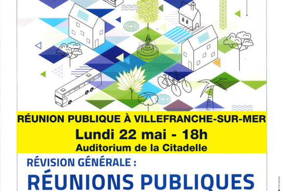 Réunion publique PLUM lundi 22 mai - 18h