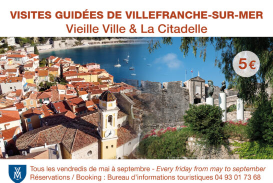 De mai à septembre, visites guidées de la Citadelle et de la Vieille Ville les vendredis