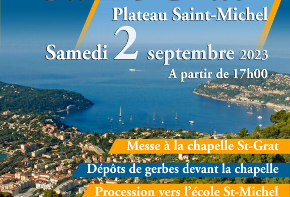 Fête de la Saint-Grat, samedi 2 septembre dès 17h, quartier Saint-Michel.