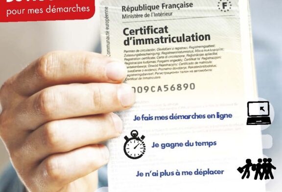 Procédure et démarches 2024 - Certificat d'Immatriculation