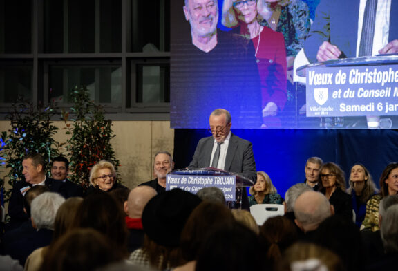 Les Voeux de Monsieur le Maire, Christophe Trojani et du Conseil Municipal à la population.