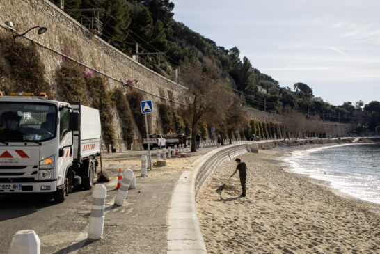 Les travaux de voirie Plage des Marinières se poursuivent !