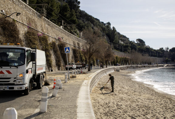 Les travaux de voirie Plage des Marinières se poursuivent !