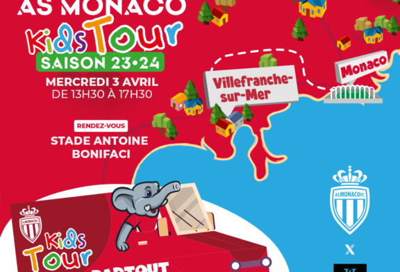 L'AS Monaco Kids Tour débarque à Villefranche!