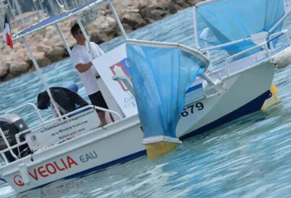 Nettoiement du plan d’eau pour la saison 2024