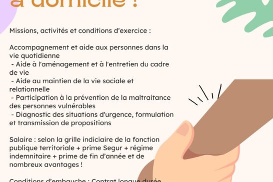 Le CCAS de Villefranche-sur-Mer recrute