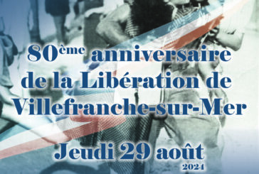 80ème anniversaire de la Libération de Villefranche-sur-Mer