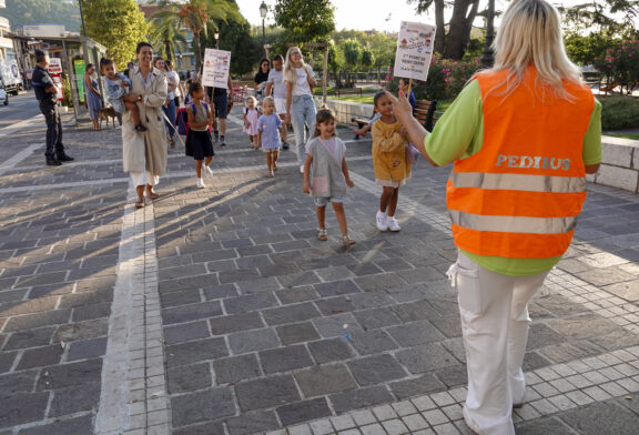Le Pédibus est prêt à repartir!