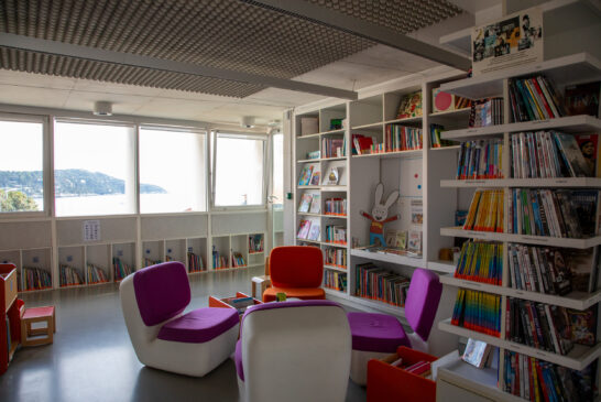 Réaménagement de la médiathèque 