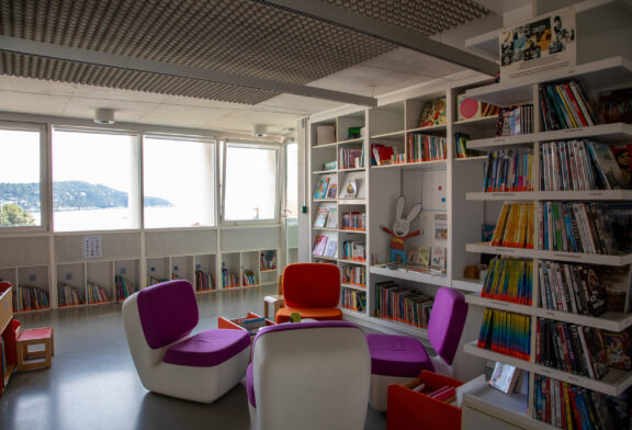 Réaménagement de la médiathèque 