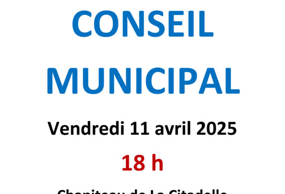 Conseil municipal du 11 avril 2025