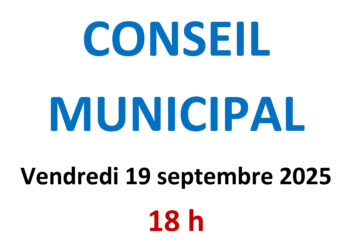 Prochain conseil municipal