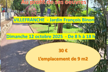 Participez en tant qu'exposant au vide-greniers du Lions Club Nice Arenas