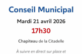 Conseil municipal du mardi 21 avril