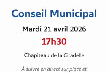 Conseil municipal du mardi 21 avril